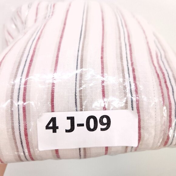 Chico's 100% Linen Button Blazer Jacket Minimalist Size 0 (S/4) Beige Striped - Picture 9 of 9